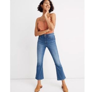 Madewell Curvy Cali Demi Boot Jeans Eco 26 Tall